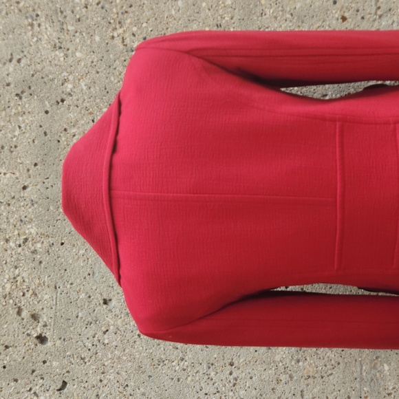 LIDA BADAY red wool jacket - Picture 9 of 13